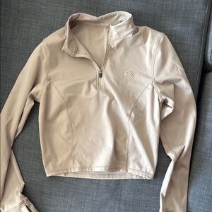 ****SOLD***** Oneractive half zip cropped jacket